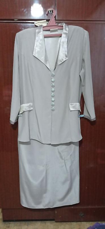 Костюмы с юбкой: Костюм женский. р-р 60. состояние отличное. в груди -134см. юбка - — 4