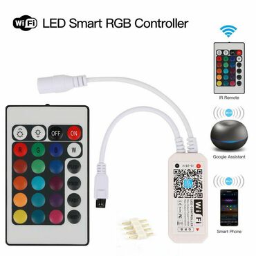 TV i video: Wifi Smart Led Kontroler RGB + Daljinski WiFi kontroler služi za