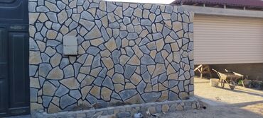 Fasad işləri: Dekorativ daş üzlük və fasad işi - Təbii fakturalı dekorativ daşlarla — 4