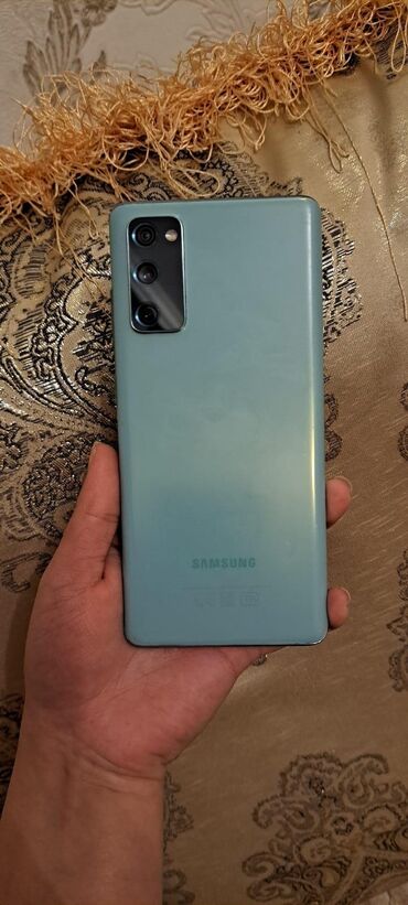 samsung j210: Samsung Galaxy S20, 128 GB, rəng - Göy, Face ID