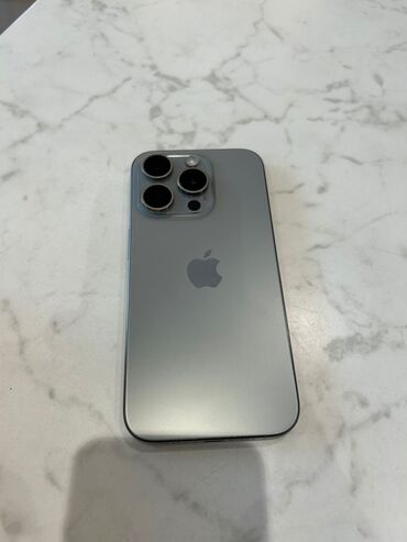 islenmis notebook: IPhone 15 Pro, 128 ГБ, Гарантия, Отпечаток пальца, Face ID