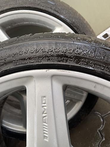аполло: Литые Диски R 20 Mercedes-Benz, Комплект, отверстий - 5, Б/у — 3