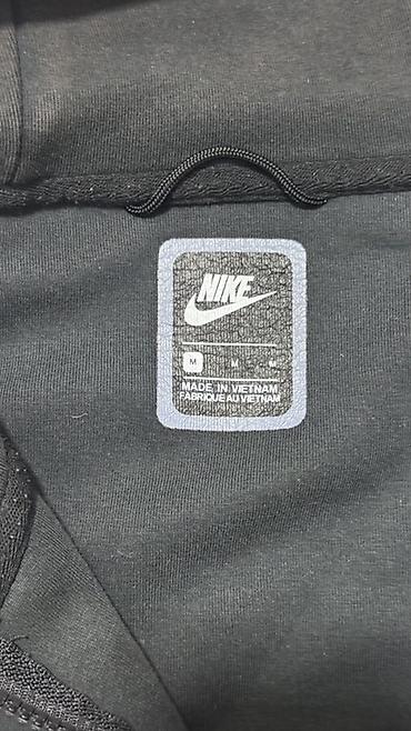 Эркектер кийими: Эркектердин толстовкасы, S, M, Nike, Колдонулган, түсү - Боз, Акысыз жеткирүү — 3
