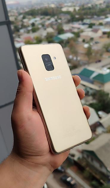 Мобильные телефоны и аксессуары: Samsung Galaxy A8 Plus, Б/у, 32 ГБ, цвет - Золотой, 2 SIM — 4