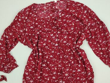 bordowe bluzy damskie: Bluzka damska, rozmiar L