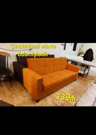 Mebel: Divan, Yeni, Açılan, Bazalı, Parça, Ödənişli çatdırılma