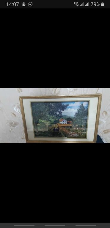 Pərdə və tüllər: Ev tekstili və dekor dəsti - Pərdə: İkiqat dizaynlı, qızılı-bej — 6