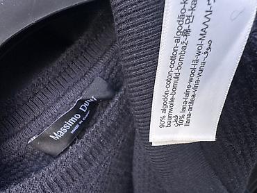Свитера: Мужской свитер, Massimo Dutti, L, цвет - Синий — 3
