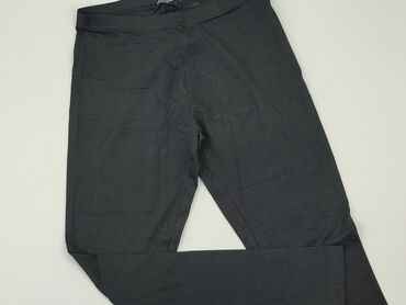 spódniczki skórzane czarne: Leggings, Tom Rose, L (EU 40), condition - Very good