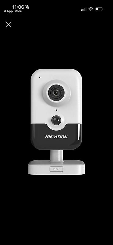Фото и видеокамеры: Hikvision daxili IP təhlükəsizlik kamerası - Kompakt “cube” dizayn — 1