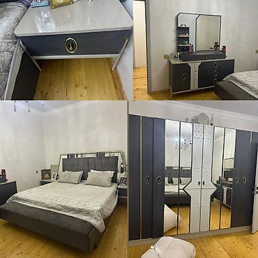 mebel ustu: İkinəfərlik çarpayı, Dolab, Termo, 2 tumba, Yeni — 1