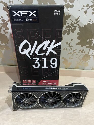 казы карта в Кыргызстан | Видео жана аудио карталар: RX 6700 XT 12 gb XFX Speedster 319 в новом состоянии. Примерно аналог