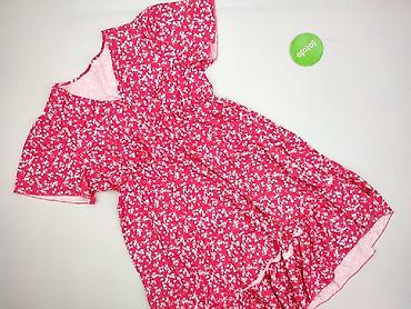 fuksja: Sukienka damska, rozmiar 2XL — 2