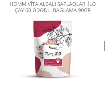 ик удлинитель: HOMM Vita bitki içkiləri paketi 1) HOMM Vita Albalı saplaqları ilə