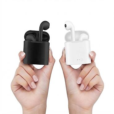 Наушники беспроводные блютус - Bluetooth - блютус гарнитура I7 mini - at lalafo.kg Наушники беспроводные блютус - Bluetooth - блютус гарнитура I7 mini -