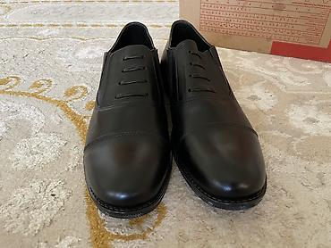 ayaqqabı: Məhsul: Gentleman Shoes kişi klassik ayaqqabısı - Rəng: Qara - Model — 5