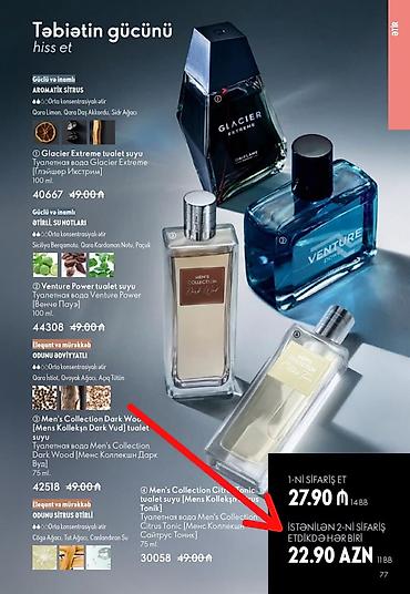 citrus tonic: Oriflame kişi ətirləri – təbiətin gücünü hiss et 1) Glacier Extreme — 1
