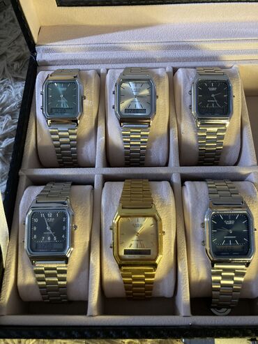 Классические часы: Классические часы часы, Casio, Секундомер, Таймер, Водонепроницаемые, Мужские, Новый — 3