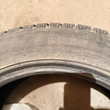 nexiya 2: Комплект зимних шин Bridgestone (липучка), 4 шт. - Размер: 245/45 R17 — 2
