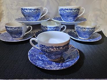 Ostali antikviteti: Solje engleske za kafu,caj Crown Ducal iz 70ih.god. Solje engleske — 1