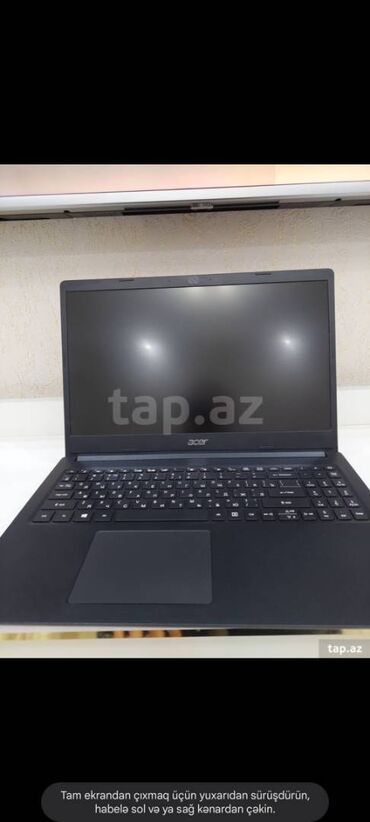 Acer: İşlənmiş Acer Aspire, 15 ", Intel Celeron, 256 GB, Ünvandan götürmə, Pulsuz çatdırılma, Ödənişli çatdırılma