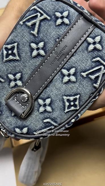 Классические сумки: Классическая сумка, Louis Vuitton, Китай, Материал: Джинс, Винтажный стиль, Застежка на молнии, Подкладка из мягкого материала, Женские, Новый — 5
