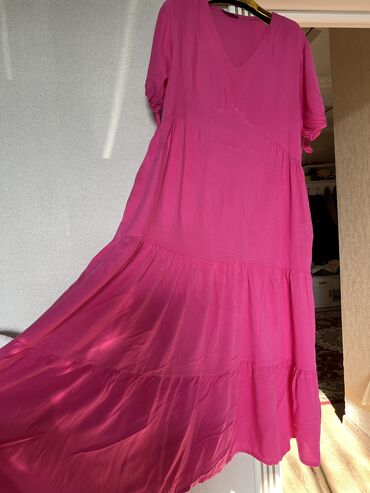 платье сарафан: Повседневное платье, Турция, Лето, Короткая модель, Сарафан, S (EU 36), One size