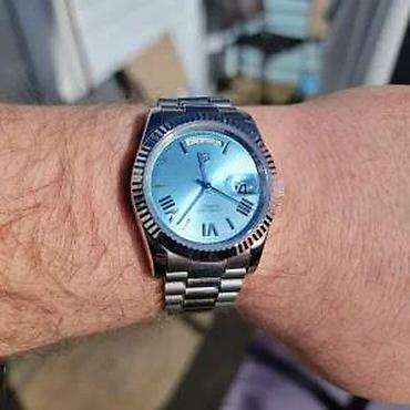 Ručni satovi: PAGANI DESIGN PD-1752 - Tiffany plava -Rolex Day-Date Homage Potpuno — 11