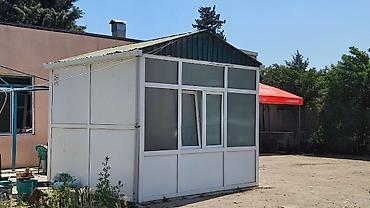 kiosk satici: Hər biri 9 kv dan ibarət(3.12 x 3.12 m) tam hazır 2 butka — 1
