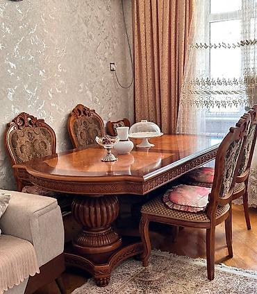 Masa desti 300 azn. 5 eded stul var Ölçüsü 190/115 açılanda 230 olur lalafo.az -da Masa desti 300 azn. 5 eded stul var Ölçüsü 190/115 açılanda 230 olur