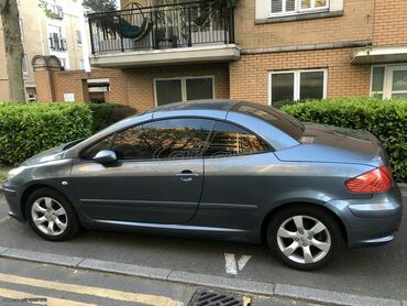 Οχήματα: Peugeot 307 CC: 2 l. | 2006 έ. | 75191 km. Καμπριολέ