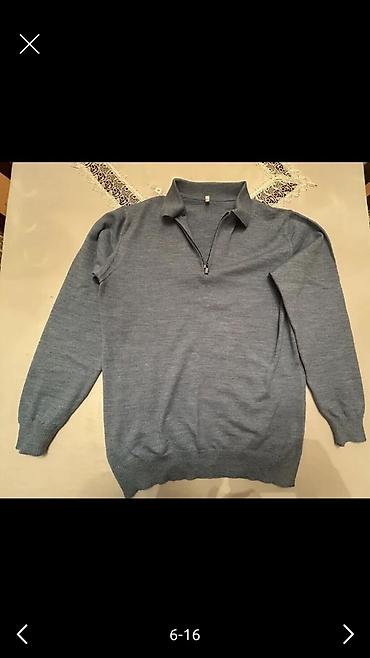cool kofta: Koton Casual kişilər üçün T‑shirt - Rəng: tünd mavi, nazik ağ və mavi — 5