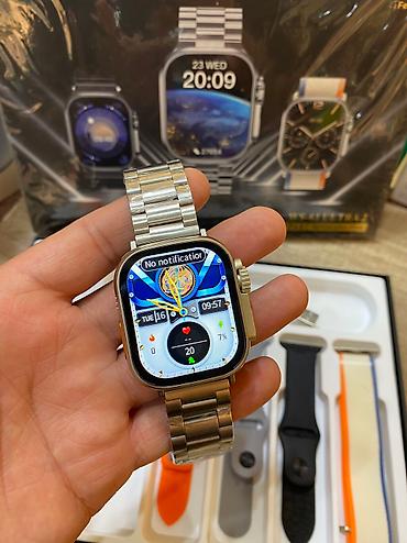 plesteshin 5: Yeni, Smart saat, Smart, Sensor ekran, rəng - Gümüşü — 4