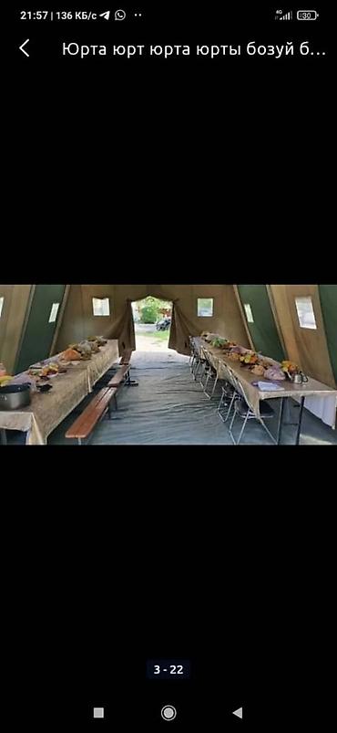 круглый: Аренда юрты, Каркас Деревянный, 65 баш, Казан, Посуда, С полом — 8