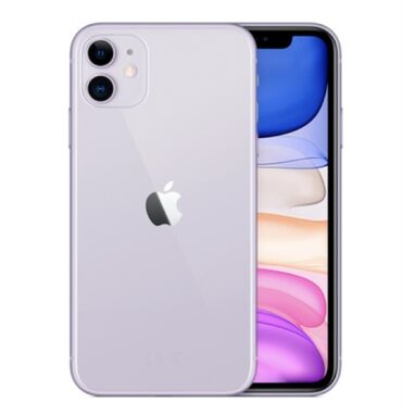 телефоны за 2000 сом: IPhone 11, Б/у, 128 ГБ, Защитное стекло, Чехол, Кабель, 89 %