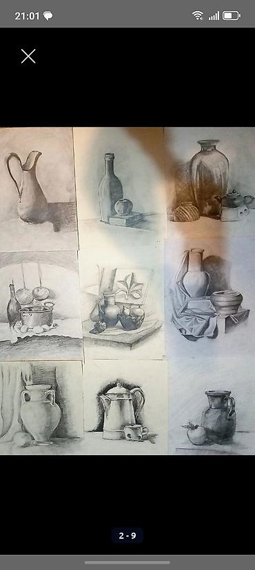malyar usta is elanlari: Münasib qiymete portret çəkilməsi, qara qələm üslubunda☺🪷 — 2