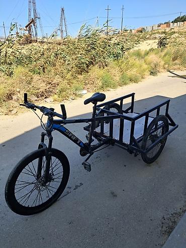 teze velosipedler: Yükdaşıma üçün üçtəkərli kargo velosipedi 26-lığ əla vəzyətdədir təzə — 2