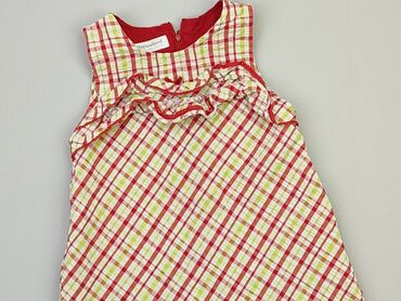 sukienka koszulowa w kratę: Dress, 2-3 years, 92-98 cm, condition - Good