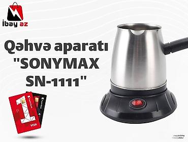 kofe dəmləyən: Qəhvə aparatı "SONYMAX SN-1111"SONYMAX SN-1111 — Türk istehsalı olan — 1