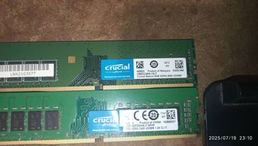 видеокарты ddr3: Оперативдик эс-тутум, Жаңы, Crucial, 8 ГБ, DDR4, 2666 МГц, ПК үчүн