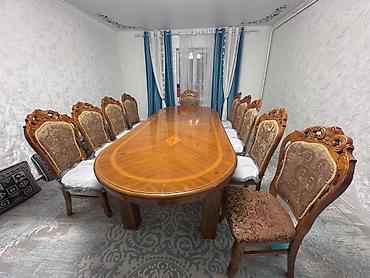 мясной топор ссср: Большой обеденный гарнитур в классическом стиле. Состав: - Овальный — 1