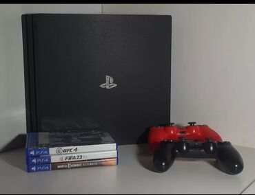 купить джойстик для пк в бишкеке: Продаю PS4 Рго Память: 1 ТB •В комплекте: - Два оригинальных джойстика