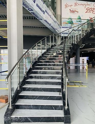 Изготовление перил: Перила и ограждения из нержавеющей стали - Материал: нержавеющая — 11