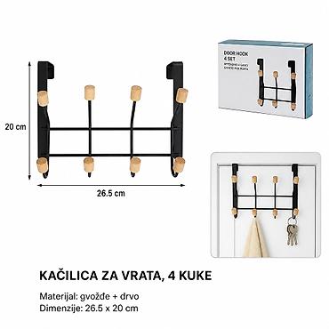 KMT Drveni kuglice (4 kuka) vrata kuka, mat crna 2406820 Praktična na lalafo.rs KMT Drveni kuglice (4 kuka) vrata kuka, mat crna 2406820 Praktična