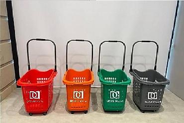 Оборудование для магазинов: Təkərli market səbətləri — 6