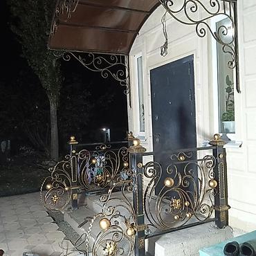 Изготовление перил: Изготовление перил Материал: Кованное железо, Наружные, Бесплатный замер — 200