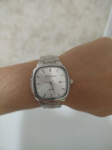 patek philippe geneve qiymeti: Yeni, Qol saatı, Quartz, rəng - Gümüşü