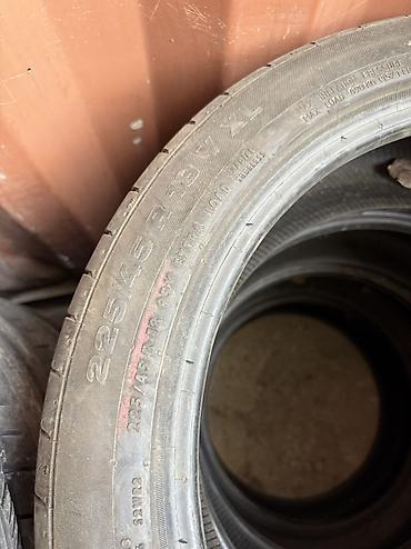 2 gr: Шины 225 / 45 / R 18, Лето, Б/у, Пара, Легковые, Германия, Continental — 3