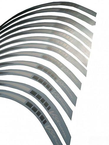 Tuning oprema: Nalepnice za motore - Trakice za felne - 1628 📌 Opis: Samolepljive — 10