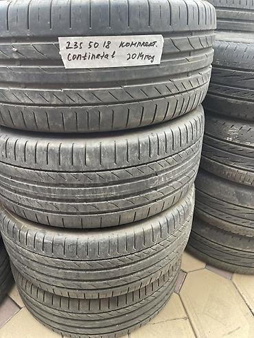 2355018: Шины 235 / 50 / R 18, Лето, Б/у, Комплект, Легковые, Continental — 1